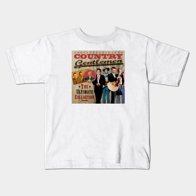 Country Gentlemen Kids T-Shirt by PLAYDIGITAL2020